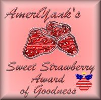 AmeriYank's Sweet Strawberry Award of Goodness 200x197