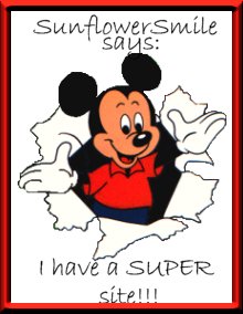 SunflowerSmile Super Site Award