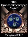 BRONZE Timekeeper Award 117x150