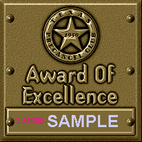 Texas Precancel Club Award of Excellence 200x200