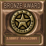 TPC Excellence Bronze Award Serial 017