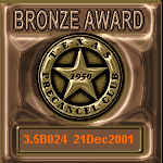 TPC Excellence Bronze Award Serial 024