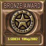 TPC Excellence Bronze Award Serial 034