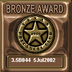 TPC Excellence Bronze Award Serial 044