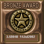TPC Excellence Bronze Award Serial 048