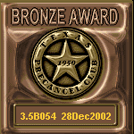 TPC Excellence Bronze Award Serial 054