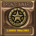 TPC Excellence Bronze Award Serial 056