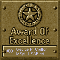 TPC Excellence Award Serial 001