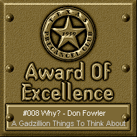 TPC Excellence Award Serial 008