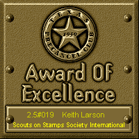 TPC Excellence Award Serial 019