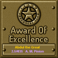 TPC Excellence Award Serial 035