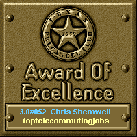 TPC Excellence Award Serial 052