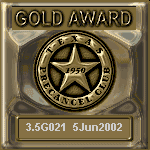 TPC Excellence Gold Award Serial 021