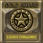 TPC Excellence Gold Award Serial 031