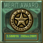 TPC Excellence Merit Award Serial 016