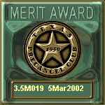 TPC Excellence Merit Award Serial 019