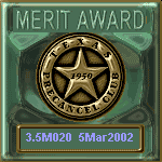 TPC Excellence Merit Award Serial 020
