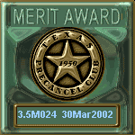 TPC Excellence Merit Award Serial 024