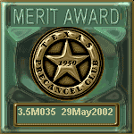 TPC Excellence Merit Award Serial 035