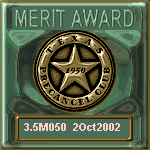 TPC Excellence Merit Award Serial 050