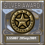 TPC Excellence Silver Award Serial 007