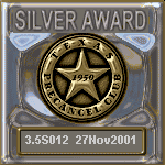 TPC Excellence Silver Award Serial 012