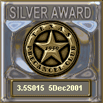 TPC Excellence Silver Award Serial 015