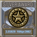 TPC Excellence Silver Award Serial 029