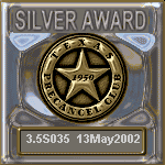TPC Excellence Silver Award Serial 035