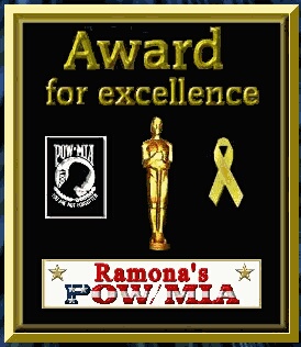 Ramona's POW/MIA Award for Excellence 274x316