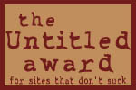 Lady Ebola Award for Site that Doesn't Suck 150x100