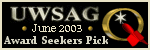 UWSAG Awards Pick June 2003