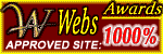 WebsAwards 1000% Approved Site Award