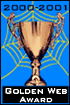 I.A.W.M.D. Golden Web Award 2000-2001