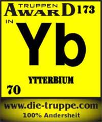 Truppen Award in Ytterbium